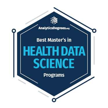 Award Badge - Best Online Master's in Health Data Science